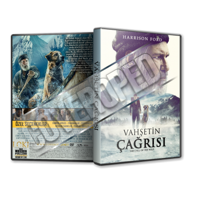 Vahşetin Çağrısı - The Call of the Wild - 2020 Türkçe Dvd Cover Tasarımı